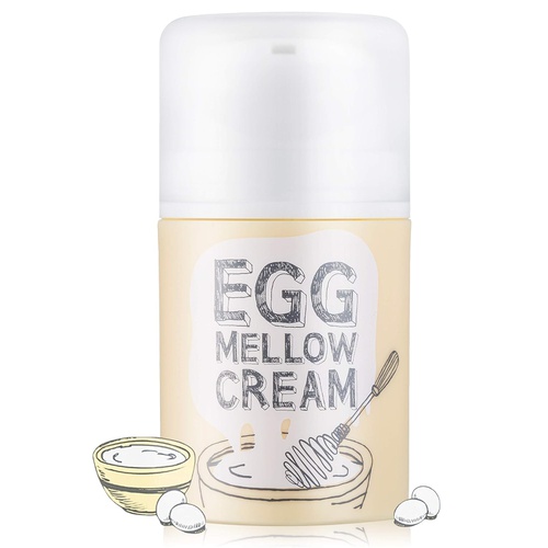  [Too Cool for School] All-in-One Egg Mellow Cream, 5-in-1 Firming Moisturizer, 1.76 oz