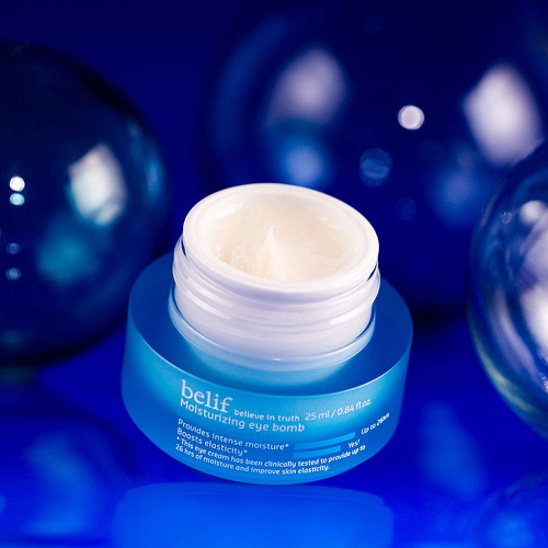  | belif Moisturizing Eye Bomb | Gentle Eye Cream for Dry Skin | Soothing, Clean Beauty