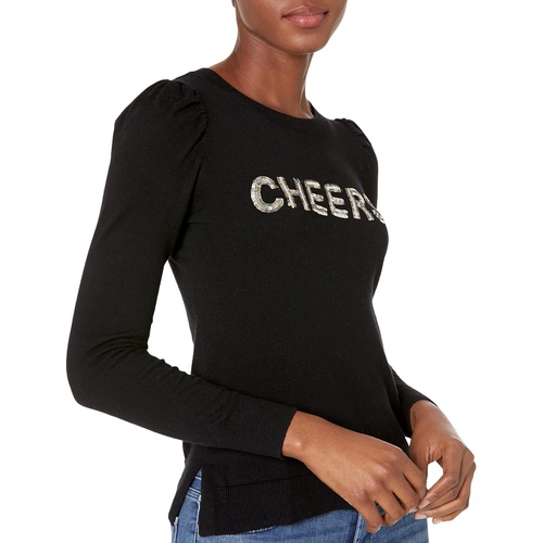  1.STATE Sequins Cheers Sweater