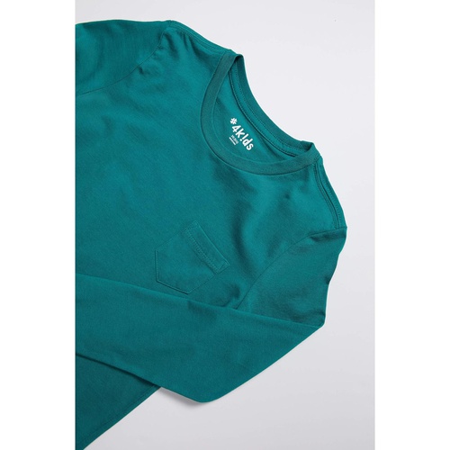  #4kids Essential Pocket Long Sleeve T-Shirt (Little Kids/Big Kids)