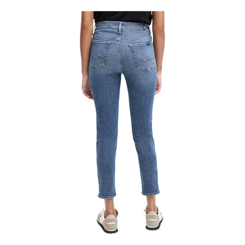  7 For All Mankind High-Waist Ankle Skinny in Lyle