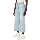 7 For All Mankind Ultra High-Rise Crop Jo with Cut Hem in Luxe Vintage Sandalwood