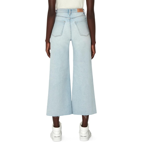  7 For All Mankind Ultra High-Rise Crop Jo with Cut Hem in Luxe Vintage Sandalwood