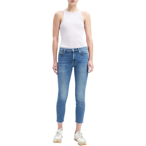  7 For All Mankind Roxanne Ankle in Powder Blue