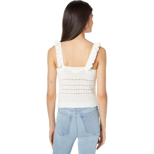  7 For All Mankind Crochet Front Tank Top