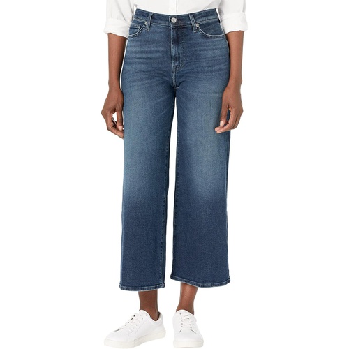  7 For All Mankind Cropped Joggers in Luxe Vintage Blueland