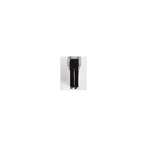  VISCOSE CREPE PLEATED WIDE-LEG TROUSERS