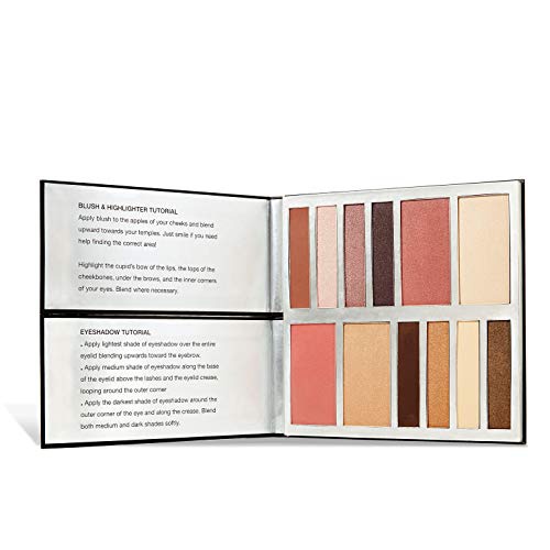  A2Z Beauty Face & Eye Palette, Paired Perfection, 12 Count