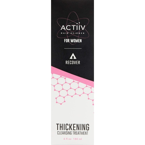  ACTIIV Recover Thickening Cleansing Hair Loss Shampoo Treatment for Women, 6 Fl Oz