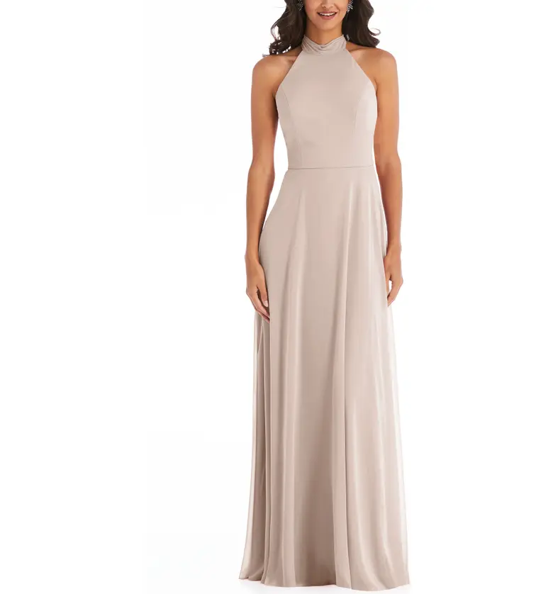 After Six Backless Halter Evening Gown_CAMEO