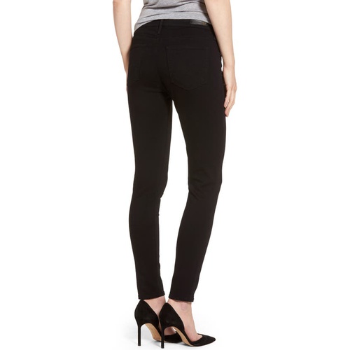  AG Farrah High Waist Ankle Skinny Jeans_SUPER BLACK