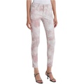AG Adriano Goldschmied Leggings Ankle in Abstract Tie-Dye Rocky Mauve