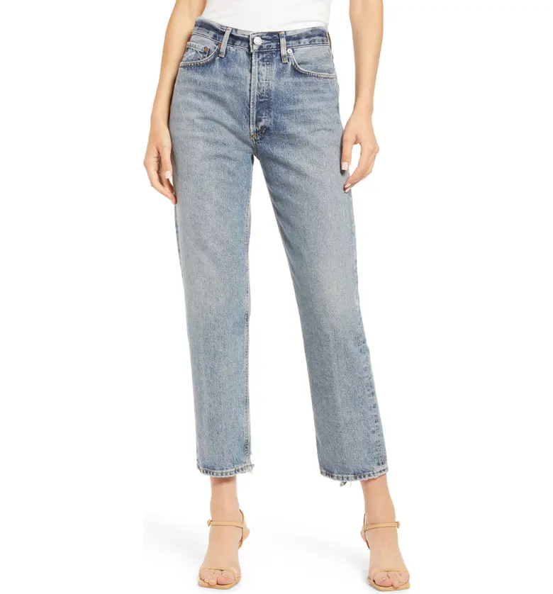 AGOLDE Lana Ankle Straight Leg Jeans_EMULSION