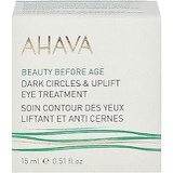 AHAVA AHAVA Dead Sea Dark Circles Uplift Eye Treatment Cream. Reduce Dark Circles And Eye Puffiness, 0.5 fl. oz.