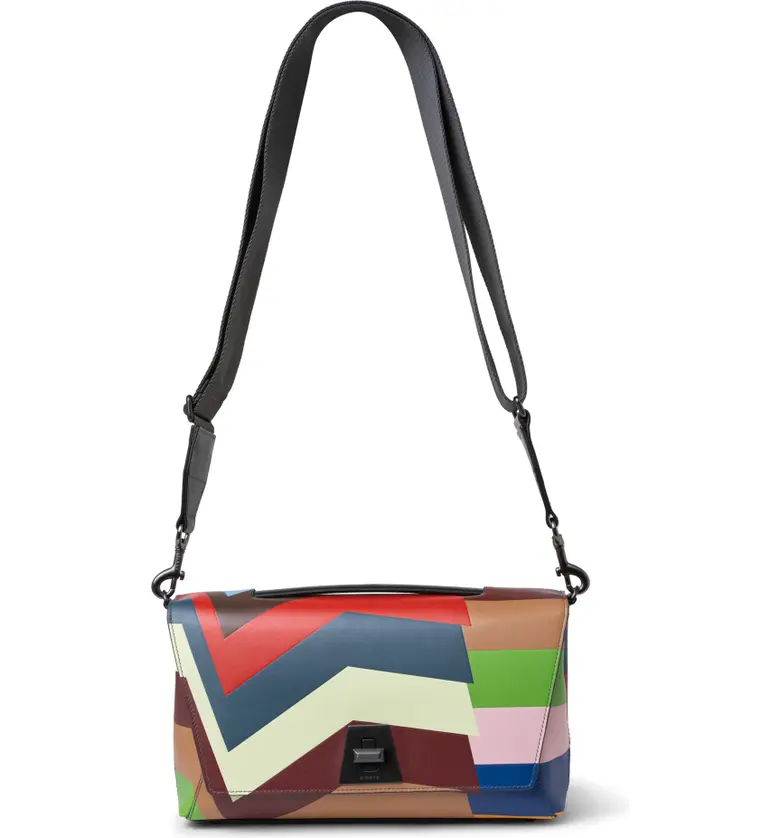  Akris Anouk Kinderstern Leather Crossbody Bag_MULTICOLOR