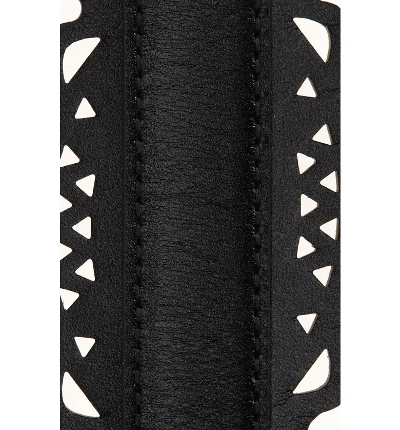  Alaia Vienne Corset Leather Belt_NOIR