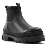 ALDO Puddle Waterproof Chelsea Boot_BLACK LEATHER