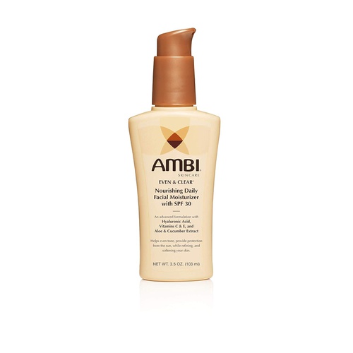  AMBI Even & clear daily facial moisturizer with 30 spf, 3.5 Ounce