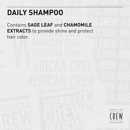  AMERICAN CREW Daily Shampoo, 8.45 Fl Oz