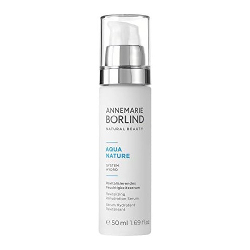  ANNEMARIE BOERLIND - AQUANATURE Revitalizing Rehydration Serum - Aloe Algae and Hyaluronic Acid Vegan Natural Facial Toner - Soothes, Hydrates, and Primes Skin for Day Cream - 5.07