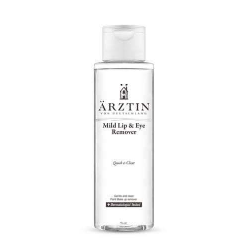  ARZTIN Mild Lip & Eye Remover, Point makeup Two-layer structure Remover Double Mild Cleansing, 3.4 Fl. Oz x 2 pakages