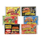 ASS KICKIN’ Premium Microwave Popcorn  Variety Gift Pack (6) - Ultimate Spicy and Sweat Gourmet Gift - Try if you dare!