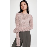 Acne Studios Dusty Pink Cropped Sweater