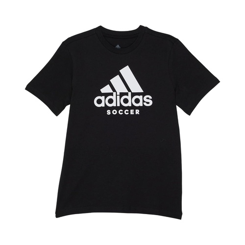 아디다스 Adidas Kids adidas Soccer Logo Tee (Little Kids/Big Kids)