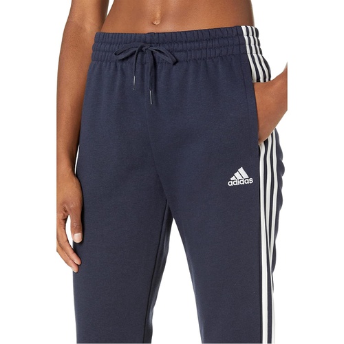 아디다스 Adidas 3-Stripes Fleece Cuffed Pants
