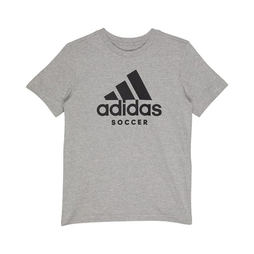 아디다스 Adidas Kids adidas Soccer Logo Tee (Little Kids/Big Kids)