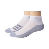 Adidas Kids Cushioned Angle Stripe Low Cut Socks 6-Pack (Little Kid/Big Kid/Adult)