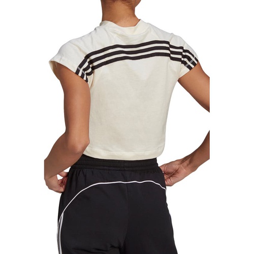 아디다스 adidas 3-Stripes Crop T-Shirt_NON-DYED