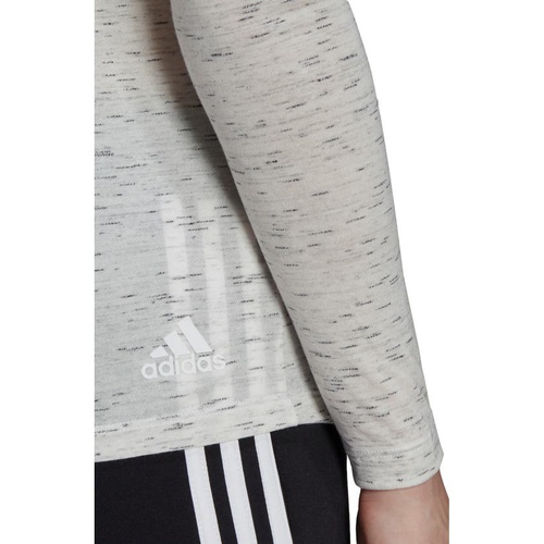 아디다스 adidas Winners 2.0 Primegreen Graphic Long Sleeve Tee_WHITE MELANGE