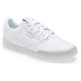 adidas Golf Adicross Retro Spikeless Golf Shoe_FOOTWEAR WHITE/ CLEAR MINT