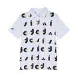 adidas Golf Kids Golf Graphic Print Polo Shirt (Little Kidsu002FBig Kids)