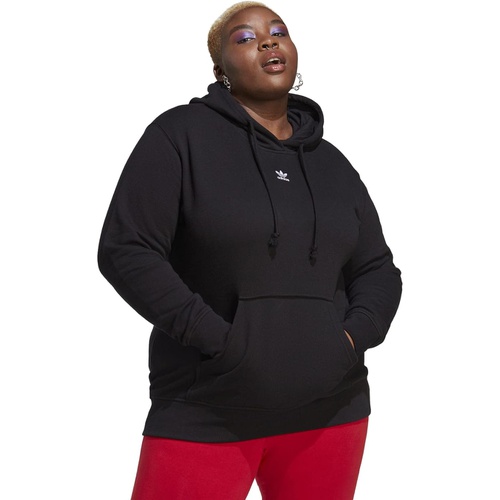 아디다스 Womens adidas Originals Plus Size Adicolor Essentials Regular Hoodie