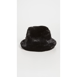 Adrienne Landau Faux Fur Bucket Hat