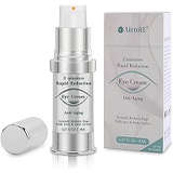 AirroYE 2 minutes Anti-Aging Rapid Reduction Eye Cream（8ml / 70 Pumps） Instantly and Visibly Reduces Wrinkles as Bags, Puffy eyes, Dark Circles, Fine Lines & Crows Feet for 6 hours