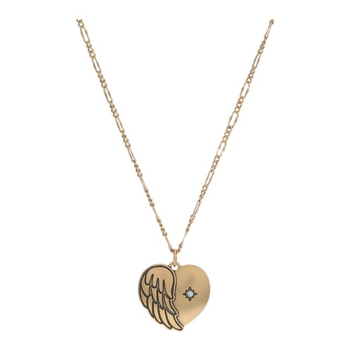 Alex and Ani Angel Wing Heart Family Forever Necklace