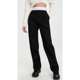Alexander Wang High Waisted Pleated Trousers