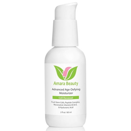  Amara Beauty Anti Aging Face Cream Moisturizer with Resveratrol & Peptides, 2 fl. oz.
