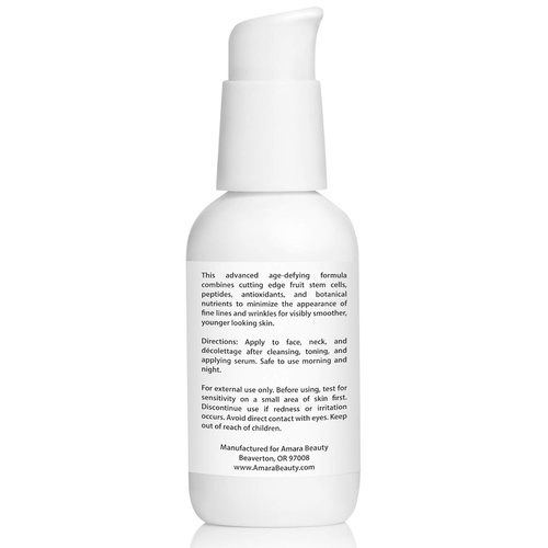  Amara Beauty Anti Aging Face Cream Moisturizer with Resveratrol & Peptides, 2 fl. oz.