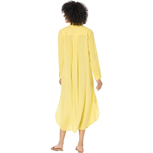  America & Beyond Butter Yellow Oxford Cover-Up