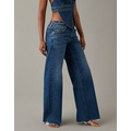 AE Stretch Low-Rise Baggy Wide-Leg Jean