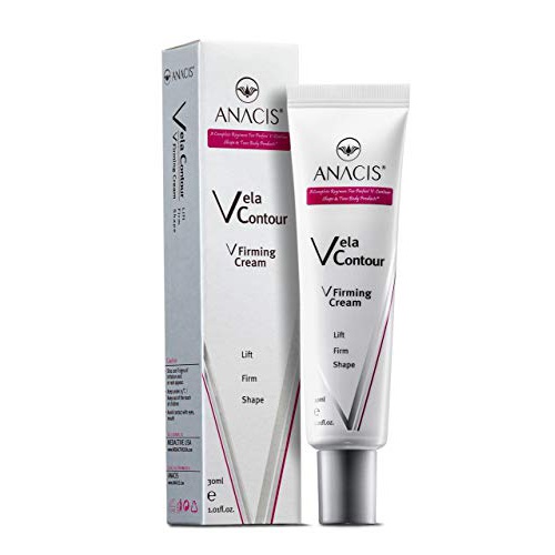  Anacis Double Chin Reducer Neck Firming Face Shaping Cream. Vela Contour - 30ml