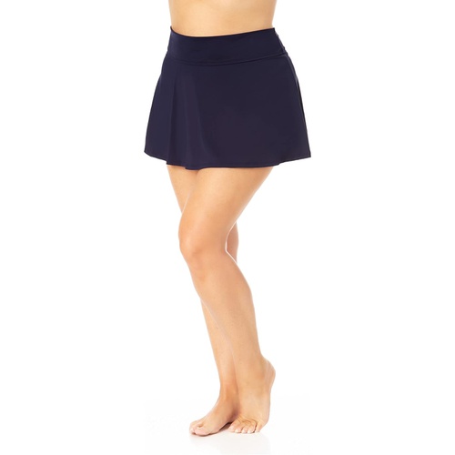  Anne Cole Plus Size Soft Band Rock Swim Skirt