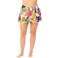 Anne Cole Plus Size Tulip Drape Swim Skirt