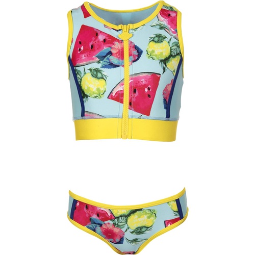 아파만 Appaman Kids Watermelon and Lemon Sophie Bikini Set (Toddleru002FLittle Kidsu002FBig Kids)