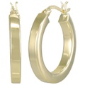 Argento Vivo Click Top Tube Hoop Earrings