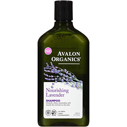  Avalon Organics Shampoo, Nourishing Lavender, 11 Oz